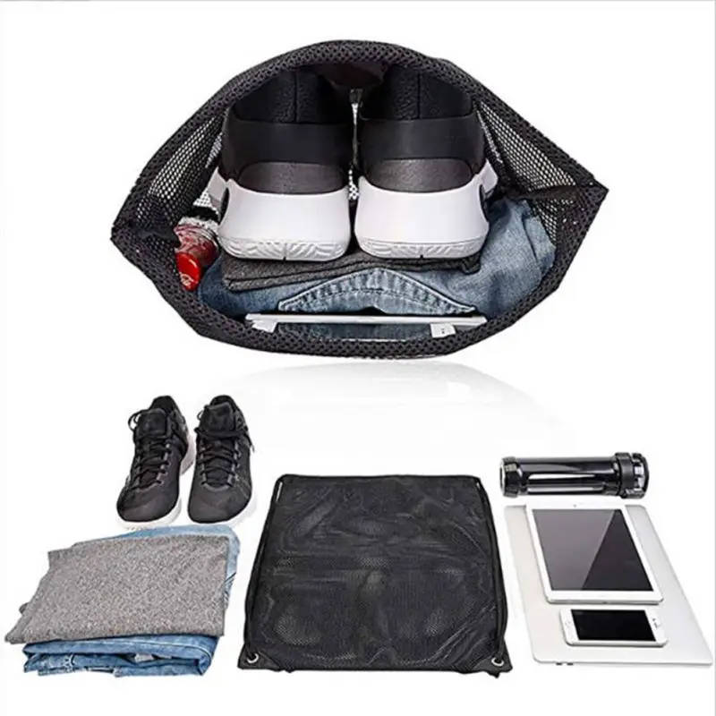 Mesh backpack with rope, quick - Fishing Equipment Bag review and price