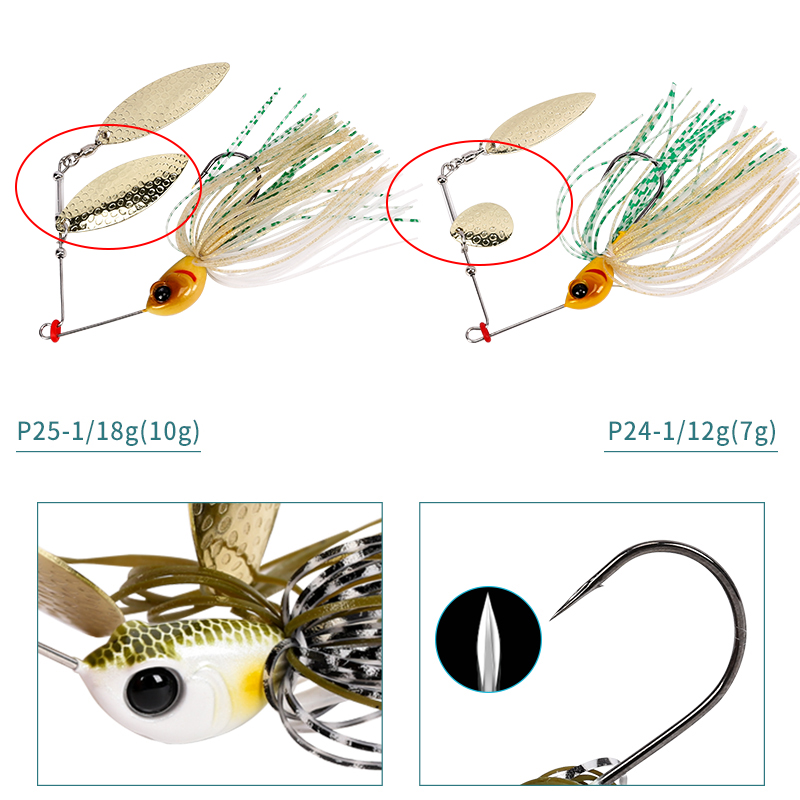 TSURINOYA Spinner Bait Buzzbai - Fishing Equipment Brands review and price