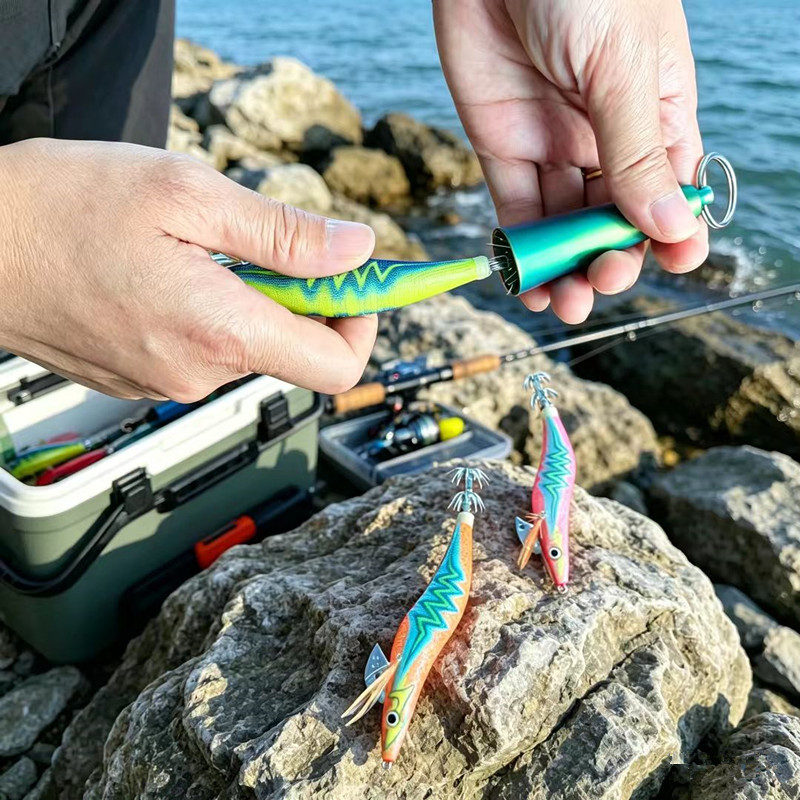 Squid Hook Corrector Squid Jig - Fishing Equipment Carp review and price