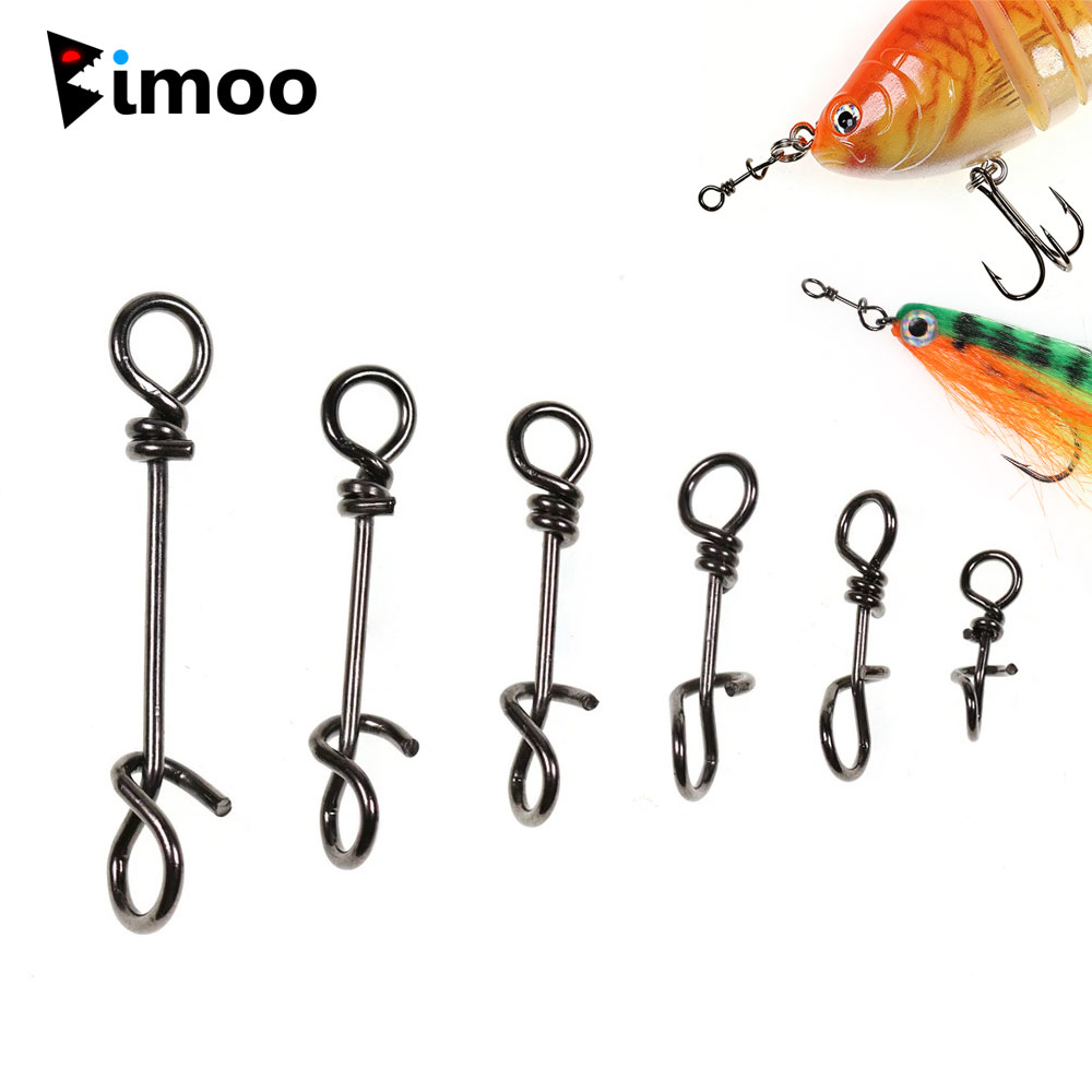 Bimoo 50pcs Stainless Steel Qu - Fishing Equipment Cheap review and price