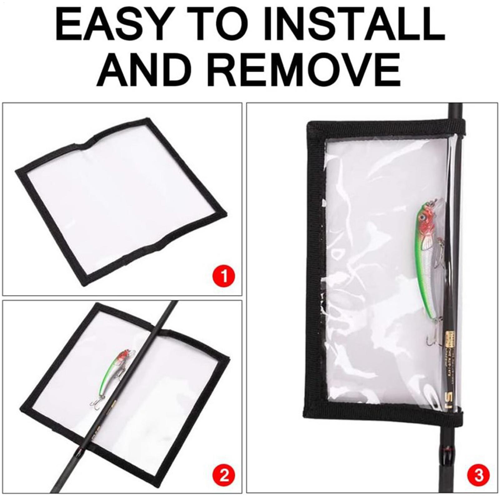 Transparent PVC fishing bait c - Fishing Equipment Bag review and price